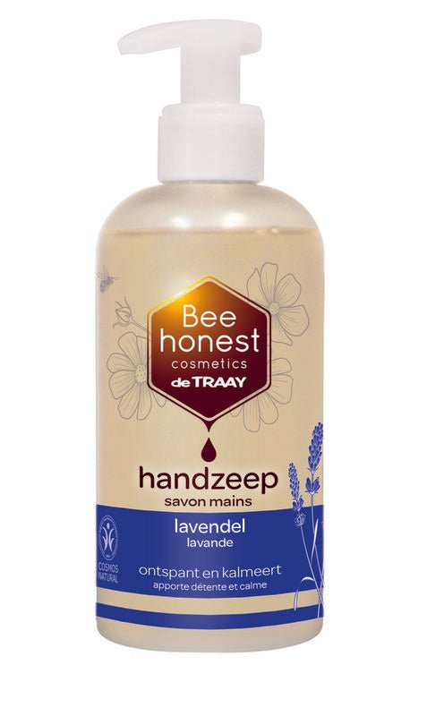 Traay Bee Honest Handzeep lavendel 250 Milliliter - DrogistWereld