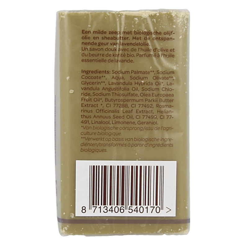 Traay Bee Honest Zeep olijf & lavendel 100 Gram - DrogistWereld