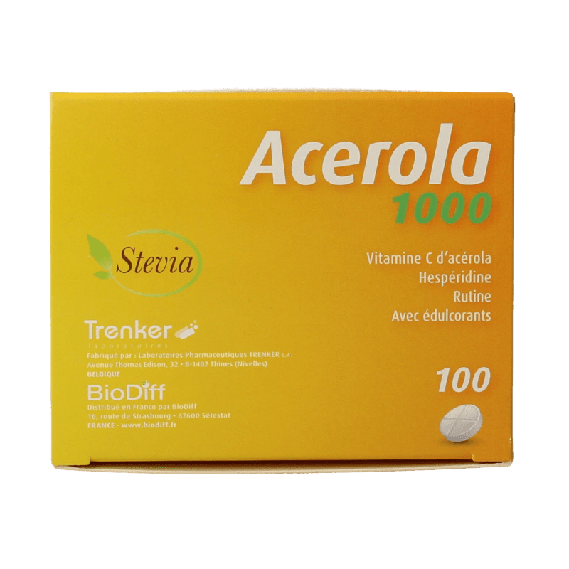 Trenker Acerola 1000 100 Tabletten - DrogistWereld
