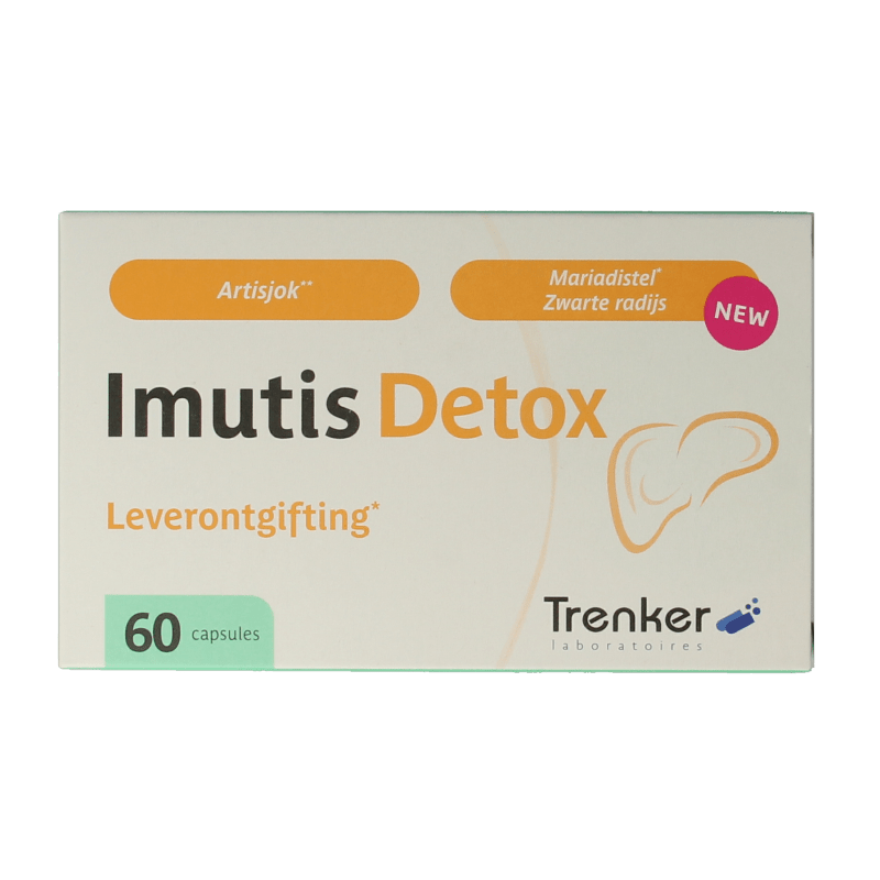 Trenker Imutis detox 60 Capsules - DrogistWereld