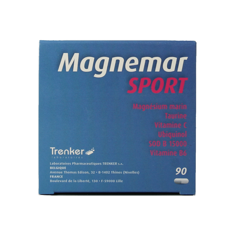 Trenker Magnemar sport 90 Capsules - DrogistWereld
