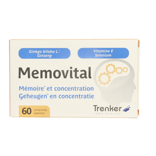 Trenker Memovital 60 Tabletten - DrogistWereld