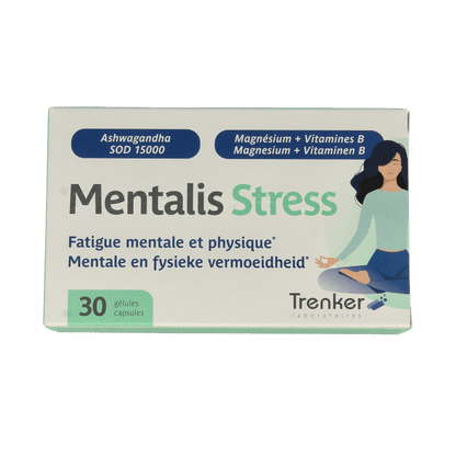 Trenker Mentalis stress 30 Capsules - DrogistWereld
