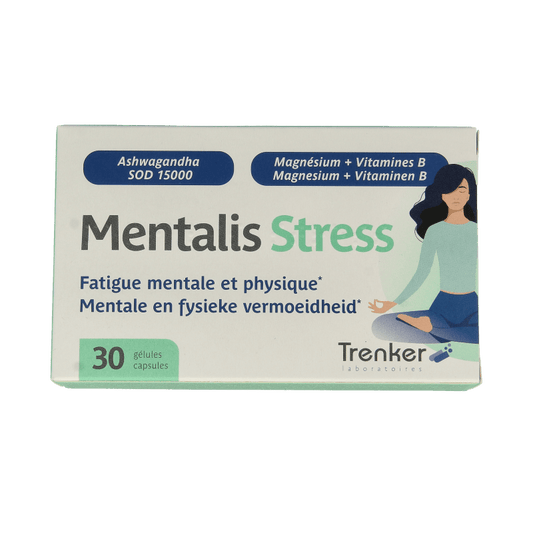 Trenker Mentalis stress 30 Capsules - DrogistWereld