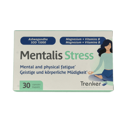 Trenker Mentalis stress 30 Capsules - DrogistWereld