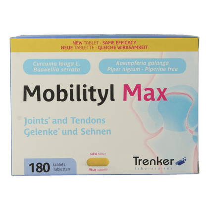 Trenker Mobilityl max 180 180 Tabletten - DrogistWereld