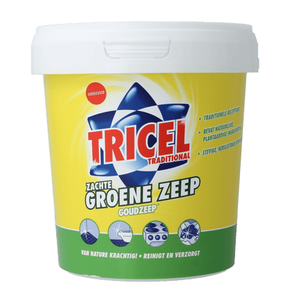 Tricel Goudzeep kuipje groen bio 750 Gram - DrogistWereld