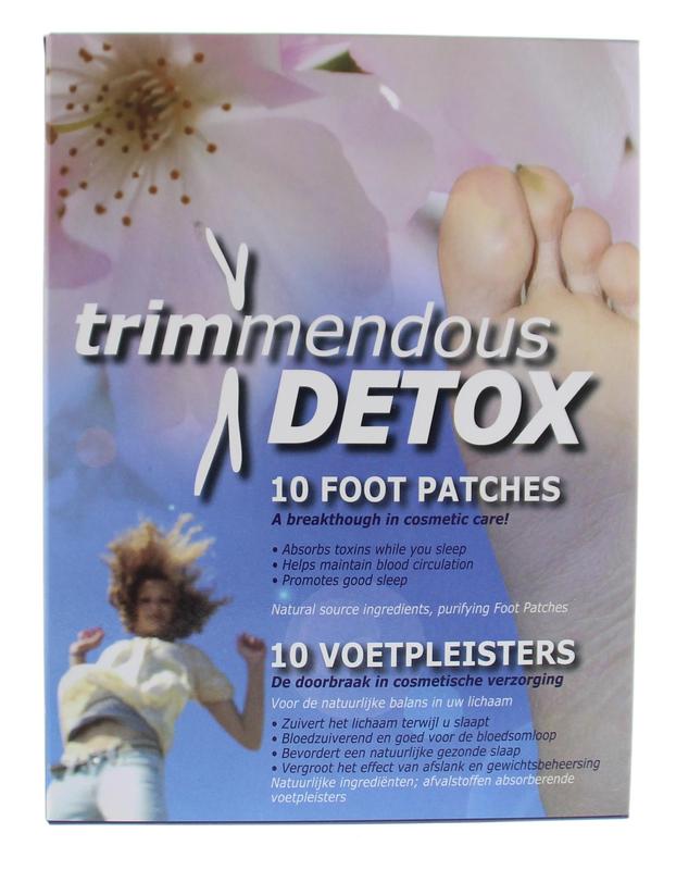 Trimmendous Detox foot patches 10 Stuks - DrogistWereld