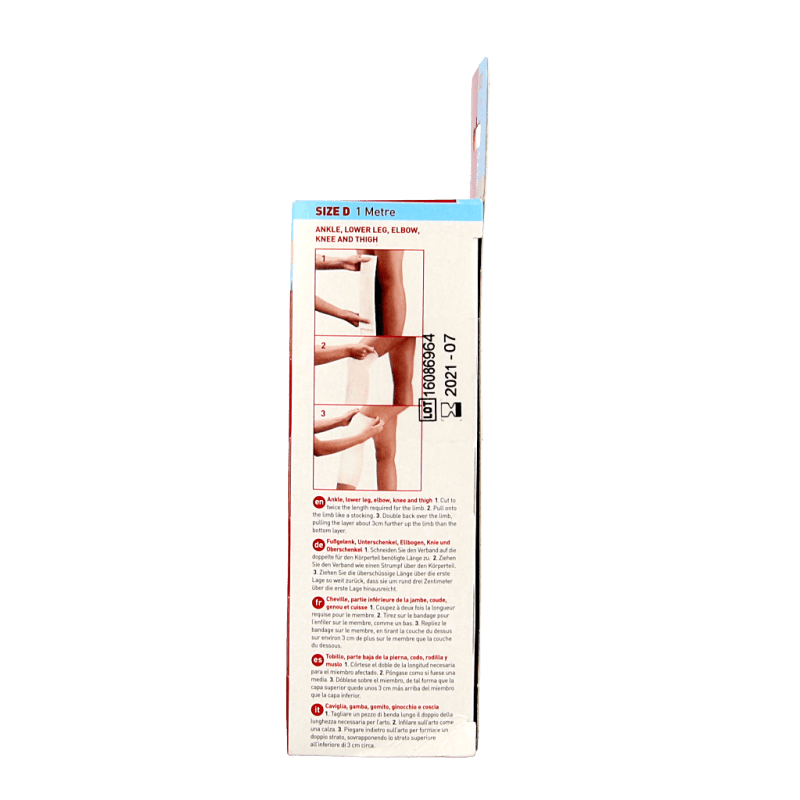 Tubigrip Elastisch buisverband D huidkleur 1546 1 Stuks - DrogistWereld