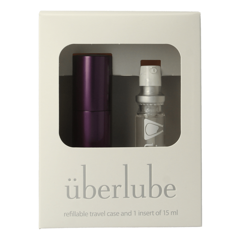 Uberlube Good to go paars aubergine 15 Milliliter - DrogistWereld