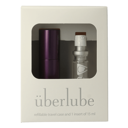 Uberlube Good to go paars aubergine 15 Milliliter - DrogistWereld