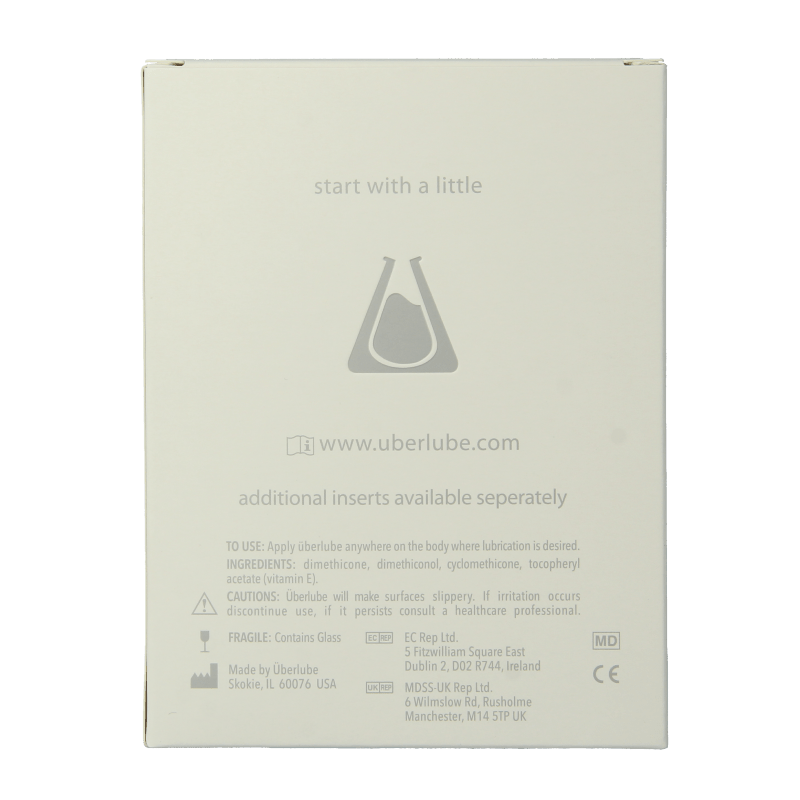Uberlube Good to go zilver 15 Milliliter - DrogistWereld