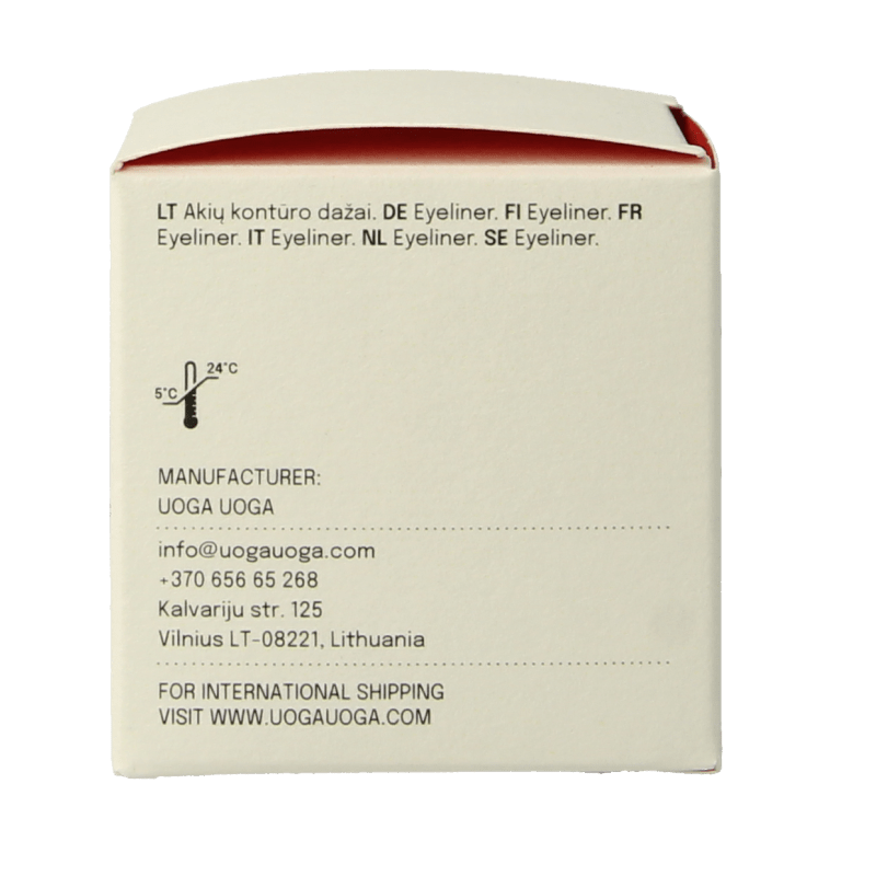 Uoga Uoga Eyeliner 791 black drama 2.5 Milliliter - DrogistWereld