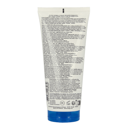 Uriage Bariederm cleansing cica gel irritated skin 200 Milliliter - DrogistWereld