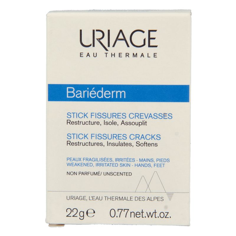 Uriage Bariederm kloven en barsten stick 22 Gram - DrogistWereld