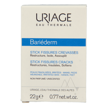 Uriage Bariederm kloven en barsten stick 22 Gram - DrogistWereld