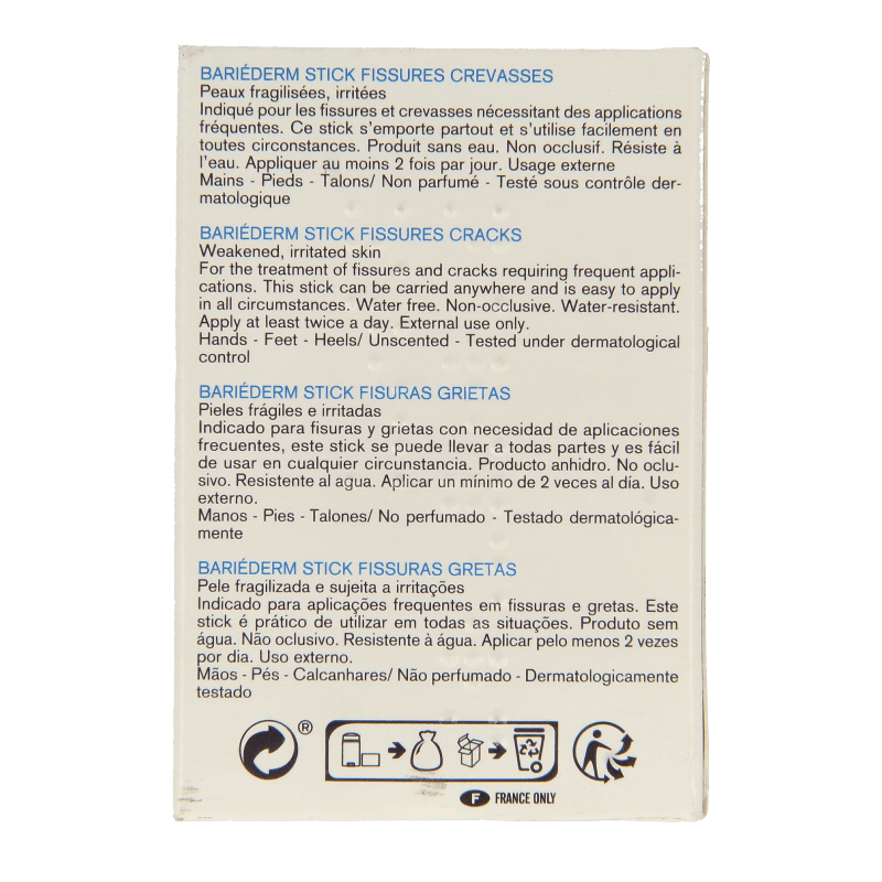 Uriage Bariederm kloven en barsten stick 22 Gram - DrogistWereld