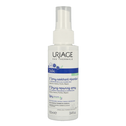 Uriage Bebe 1er spray cu - zn+ 100 Milliliter - DrogistWereld