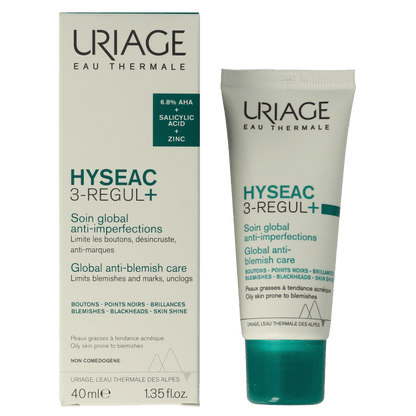 Uriage Hyseac 3 - regul+ 40 Milliliter - DrogistWereld