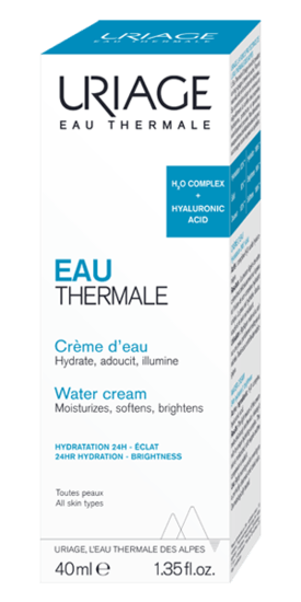 Uriage Mineraal water water creme 40 Milliliter - DrogistWereld