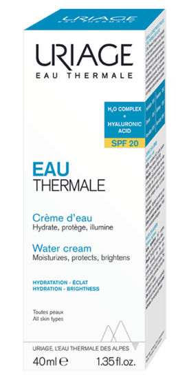 Uriage Thermaal water creme d eau SPF20 40 Milliliter - DrogistWereld