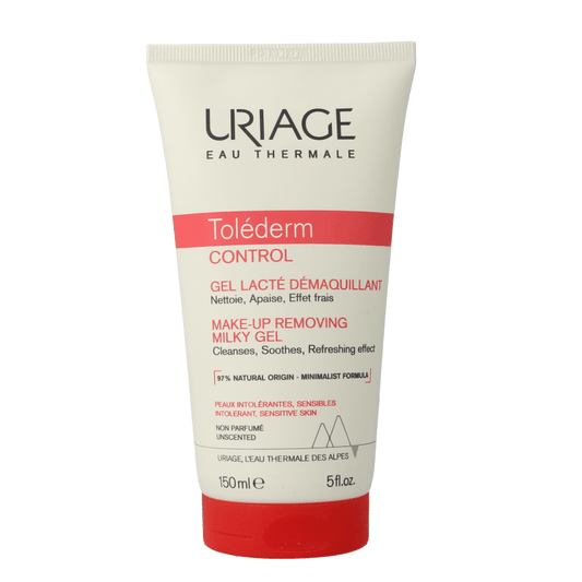 Uriage Tolederm control gel lacte demaq 150 Milliliter - DrogistWereld