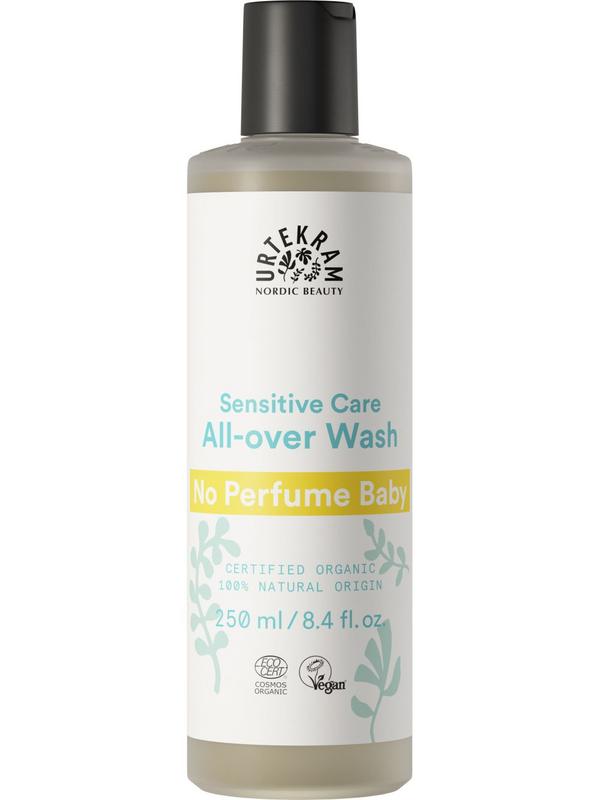 Urtekram Baby all over wash no perfume 250 Milliliter - DrogistWereld