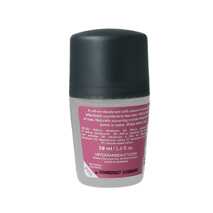 Urtekram Deodorant rozen kristal bio 50 Milliliter - DrogistWereld