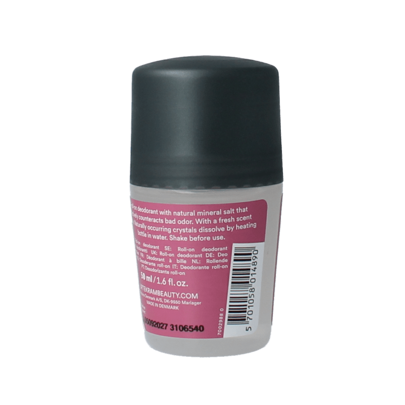 Urtekram Deodorant rozen kristal bio 50 Milliliter - DrogistWereld
