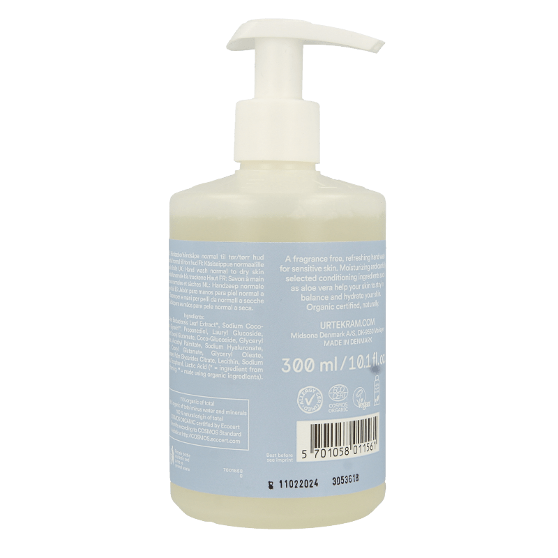 Urtekram Find balance handwash gevoelige huid 300 Milliliter - DrogistWereld