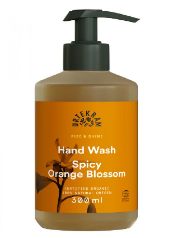 Urtekram Rise & shine orange blossom handzeep 300 Milliliter - DrogistWereld