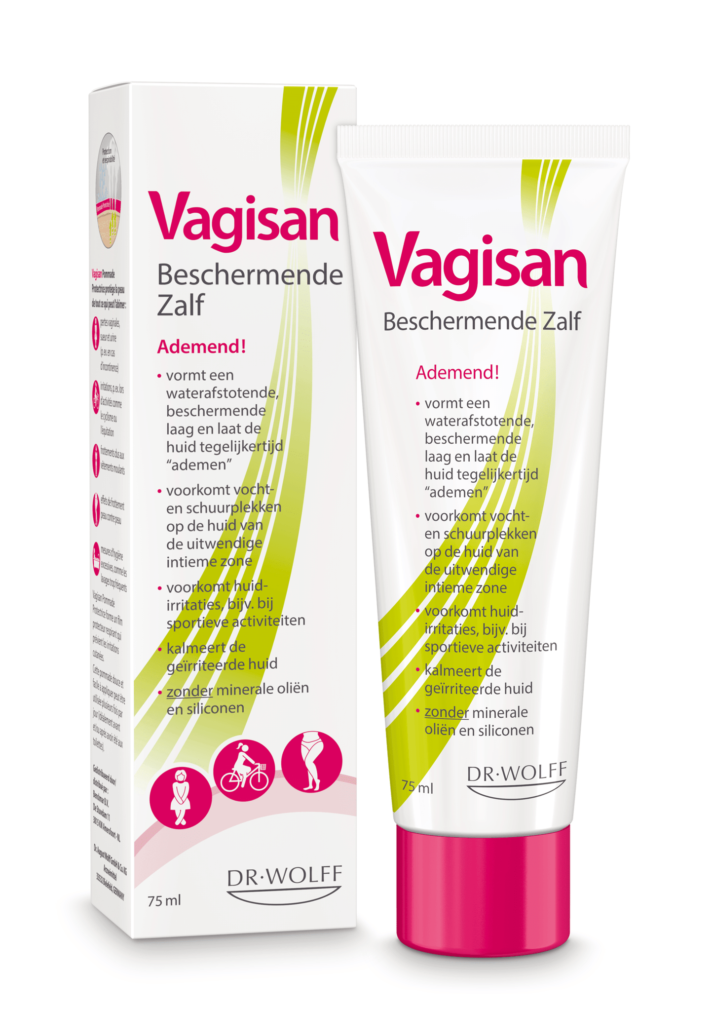 Vagisan Beschermende zalf 75 Milliliter - DrogistWereld