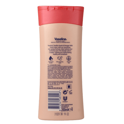 Vaseline Lotion hand & nail 200 Milliliter - DrogistWereld