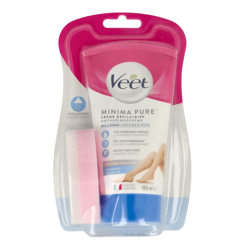 Veet In shower gevoelige huid 150 Milliliter - DrogistWereld