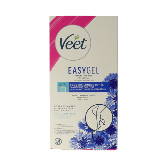 Veet Koude waxstrips gevoelige huid 20 Stuks - DrogistWereld