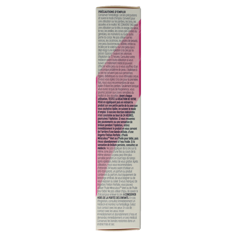 Veet Minima waxstrip benen 40 Stuks - DrogistWereld