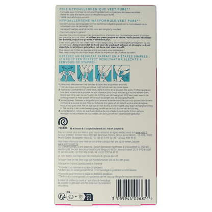 Veet Minima waxstrip benen 40 Stuks - DrogistWereld
