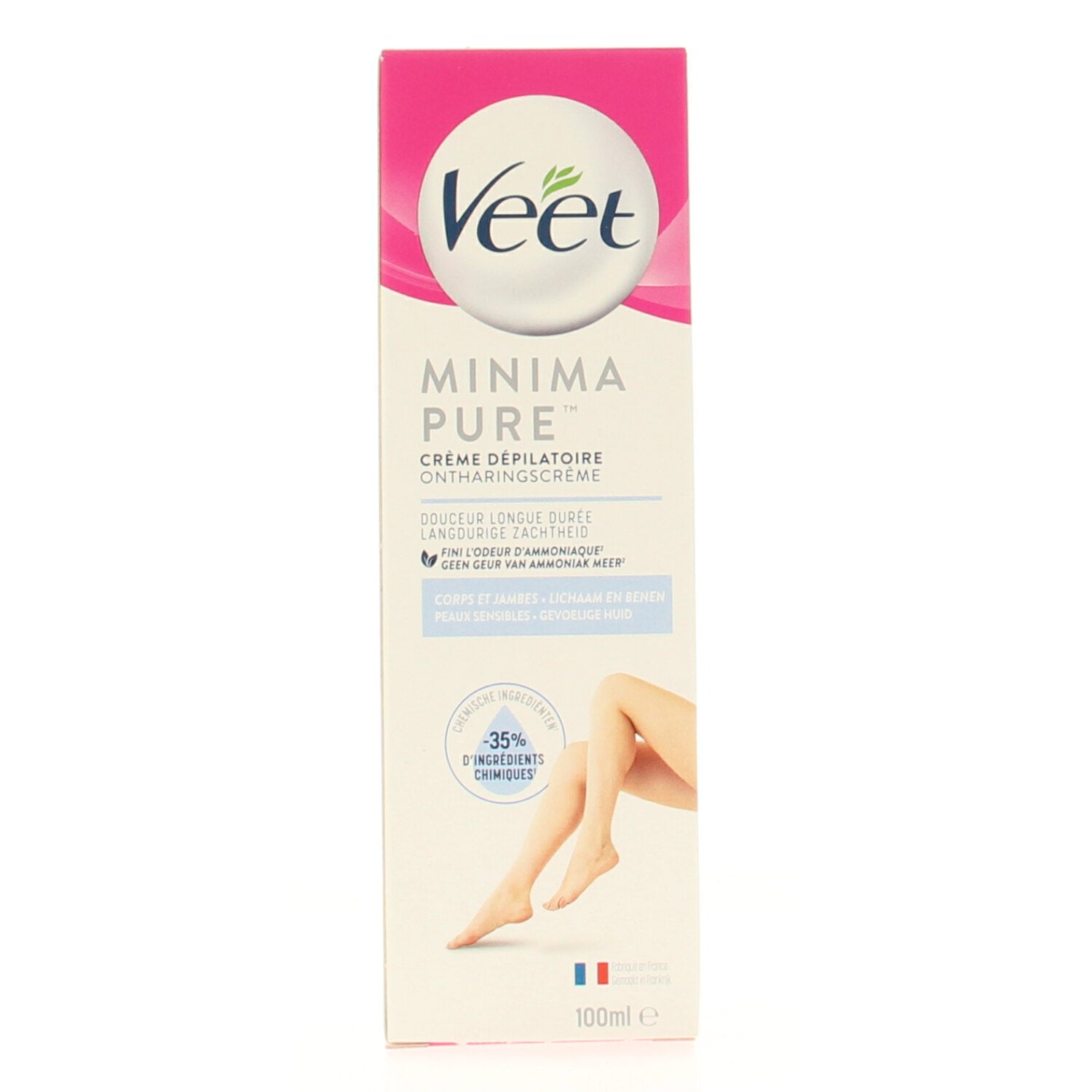 Veet Ontharingscreme gevoelige huid 100 Milliliter - DrogistWereld