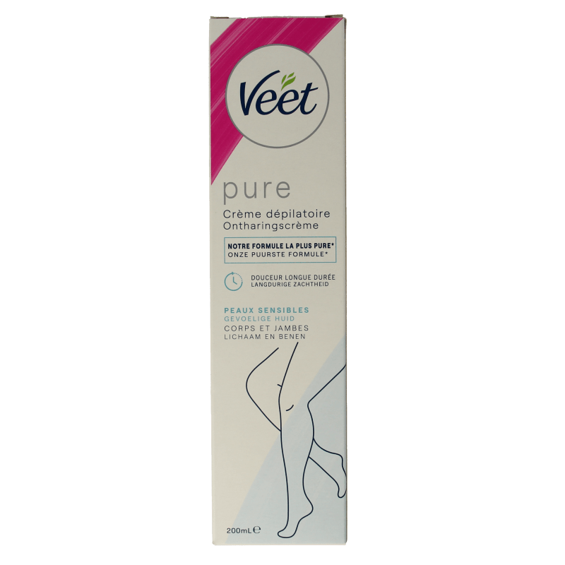 Veet Ontharingscreme gevoelige huid 200 Milliliter - DrogistWereld