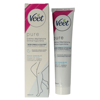 Veet Ontharingscreme gevoelige huid 200 Milliliter - DrogistWereld