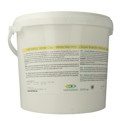 Vertargil Witte klei 2500 Gram - DrogistWereld