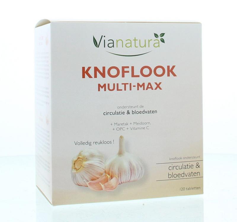 Vianatura Knoflook multi 120 Tabletten - DrogistWereld