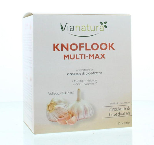 Vianatura Knoflook multi 120 Tabletten - DrogistWereld