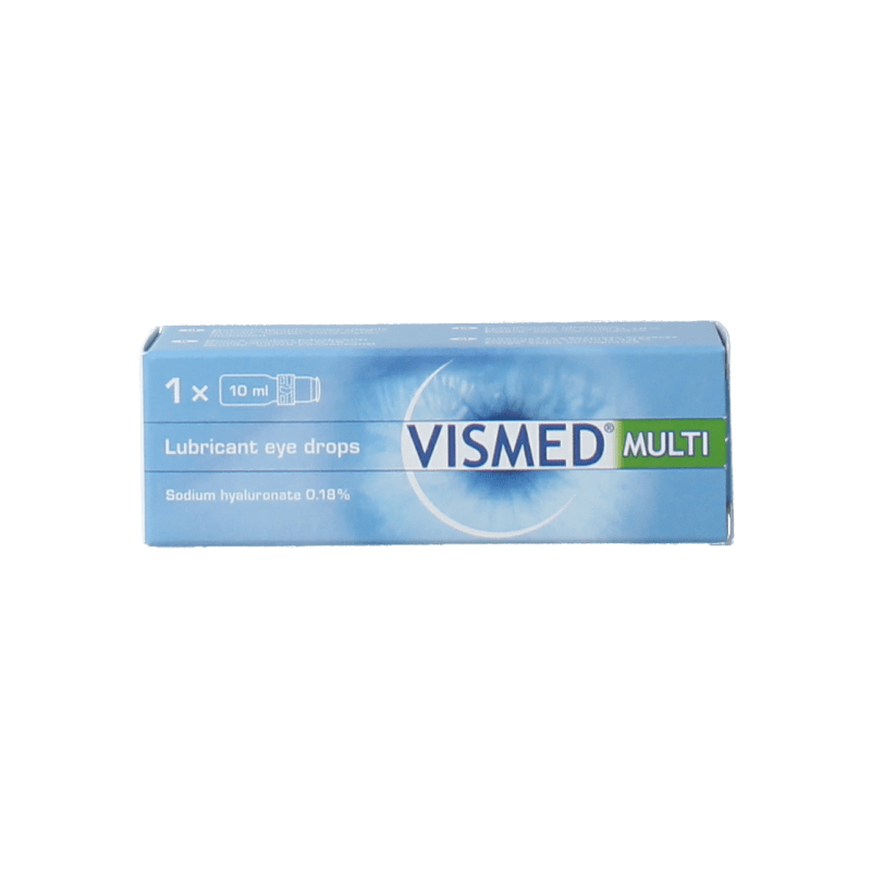 Vismed Oogdruppels multi 0.18% 10 Milliliter - DrogistWereld