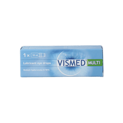 Vismed Oogdruppels multi 0.18% 10 Milliliter - DrogistWereld