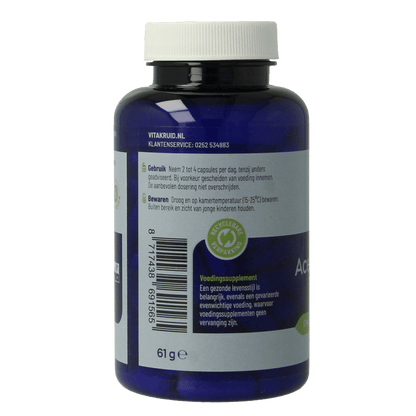 Vitakruid Acetyl - L - Carnitine 500mg 90 Vegetarische capsules - DrogistWereld