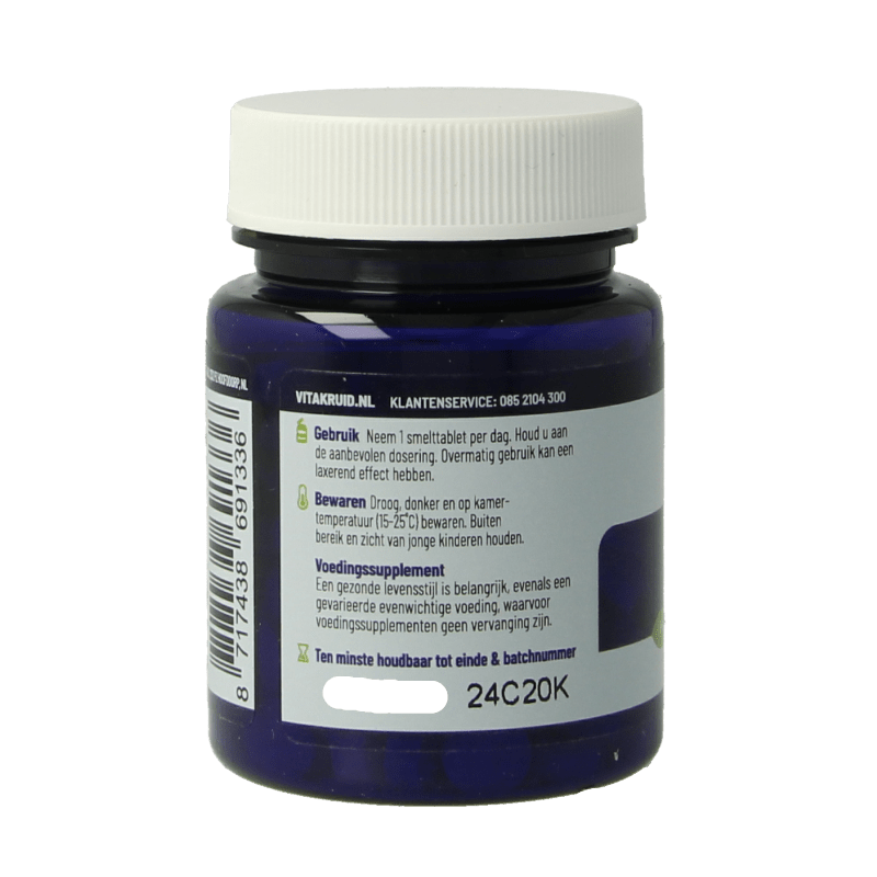 Vitakruid B12 1000 mcg Actief Methylcobalamine 90 Smelttabletten - DrogistWereld