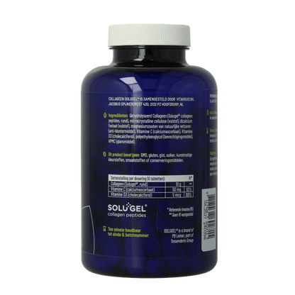 Vitakruid Collageen solugel tabletten met vitamine C en D 150 Tabletten - DrogistWereld