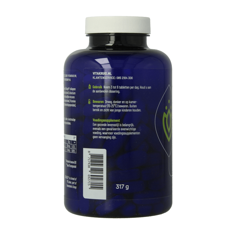 Vitakruid Collageen solugel tabletten met vitamine C en D 150 Tabletten - DrogistWereld