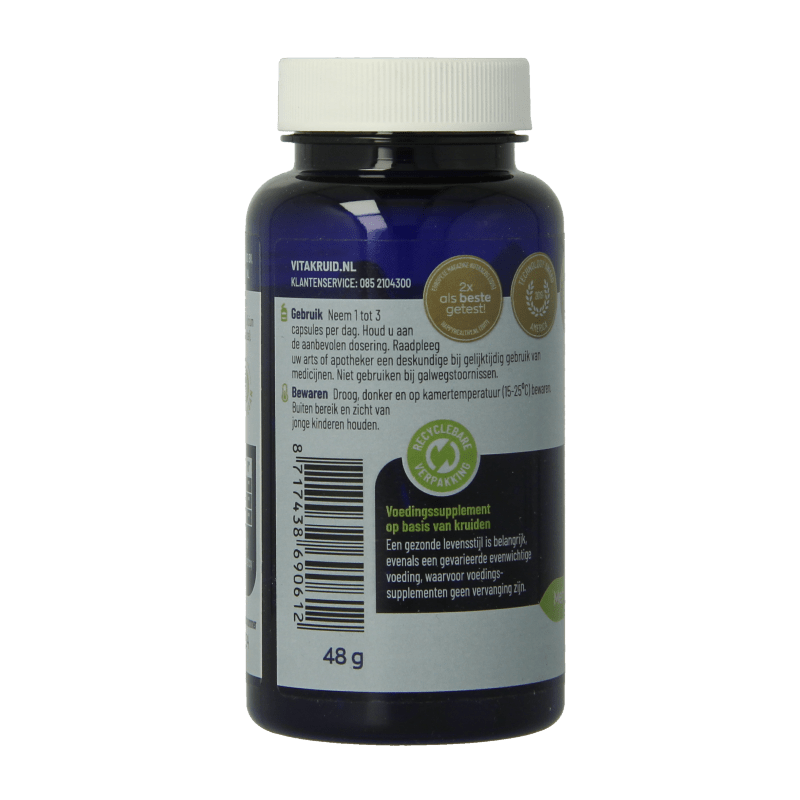 Vitakruid Curcuma C3 - 2X (95% curcuminoiden) met Bioperine 60 Vegetarische capsules - DrogistWereld